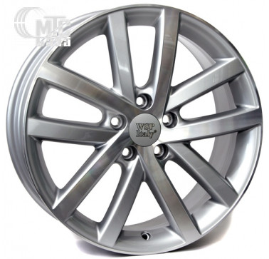 WSP Italy Volkswagen (W460) Rheia 6,5x16 5x112 ET54 DIA57,1 (dull black polished)